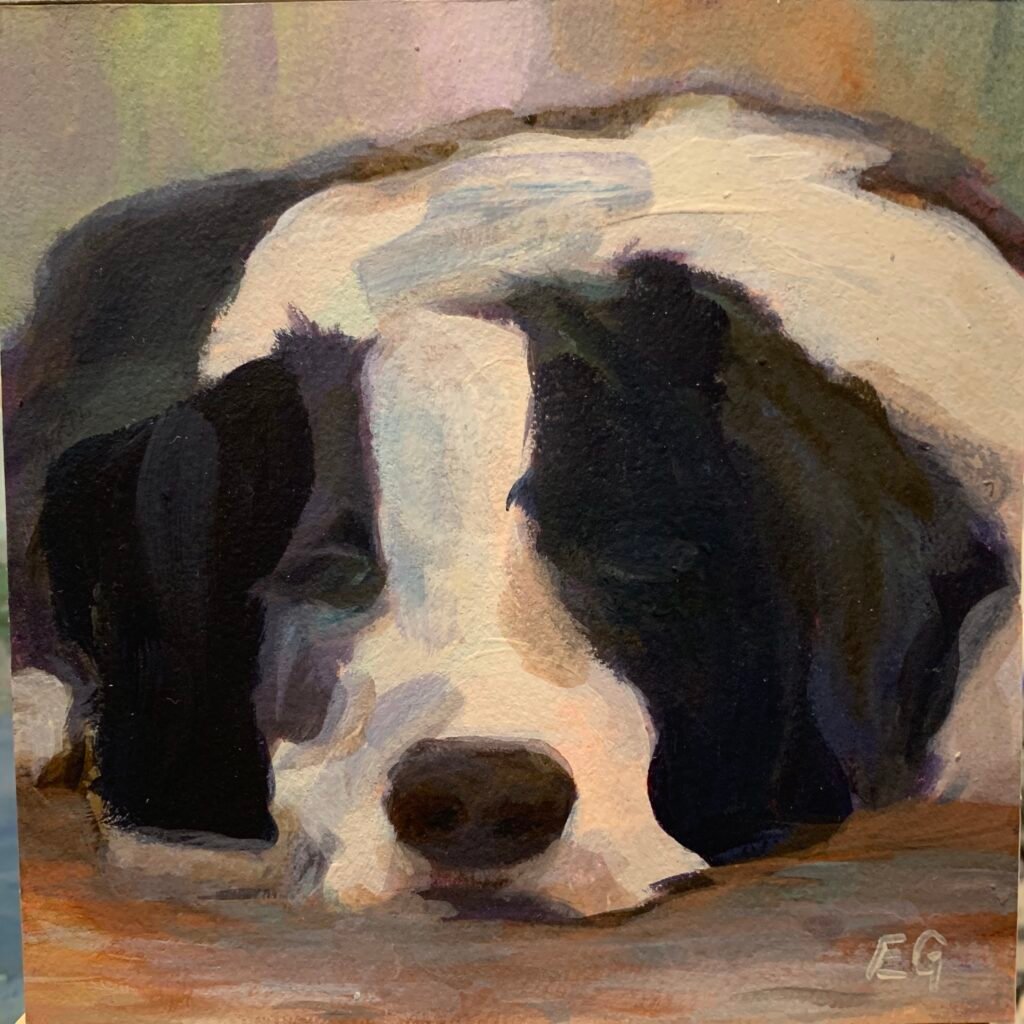 Missing You, 10x10, Acrylic, Beth Goodman