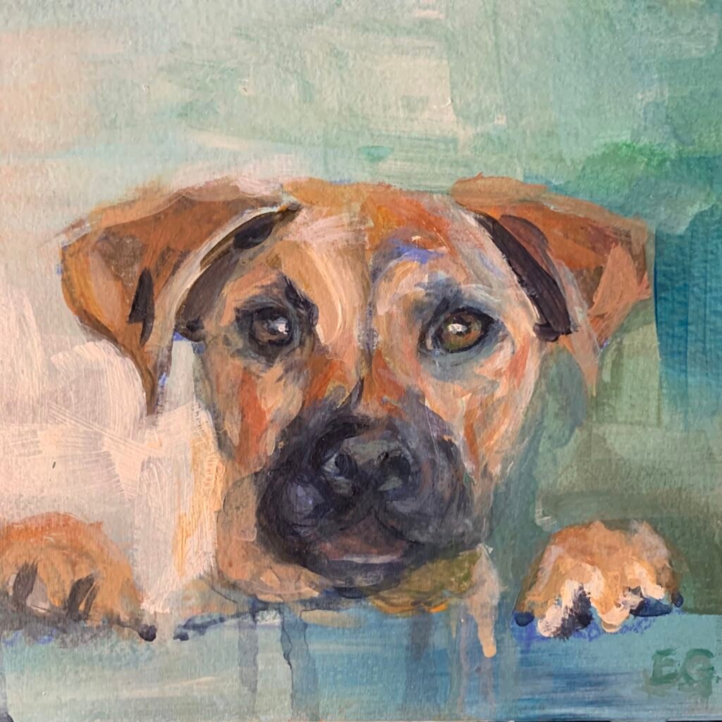 Pick Me - Acrylic, 10x10 - Beth Goodman