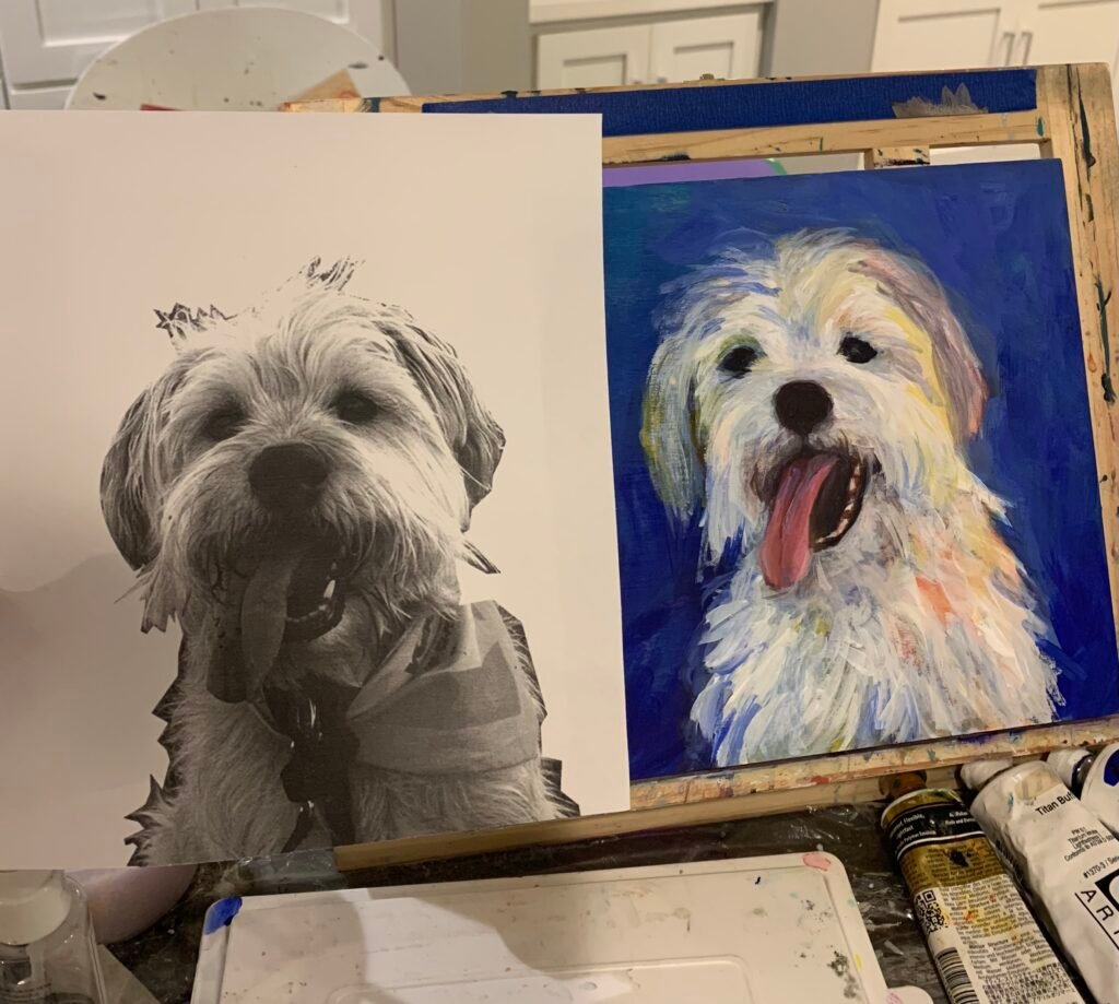 All Play, 10x14, Acrylic, Beth Goodman