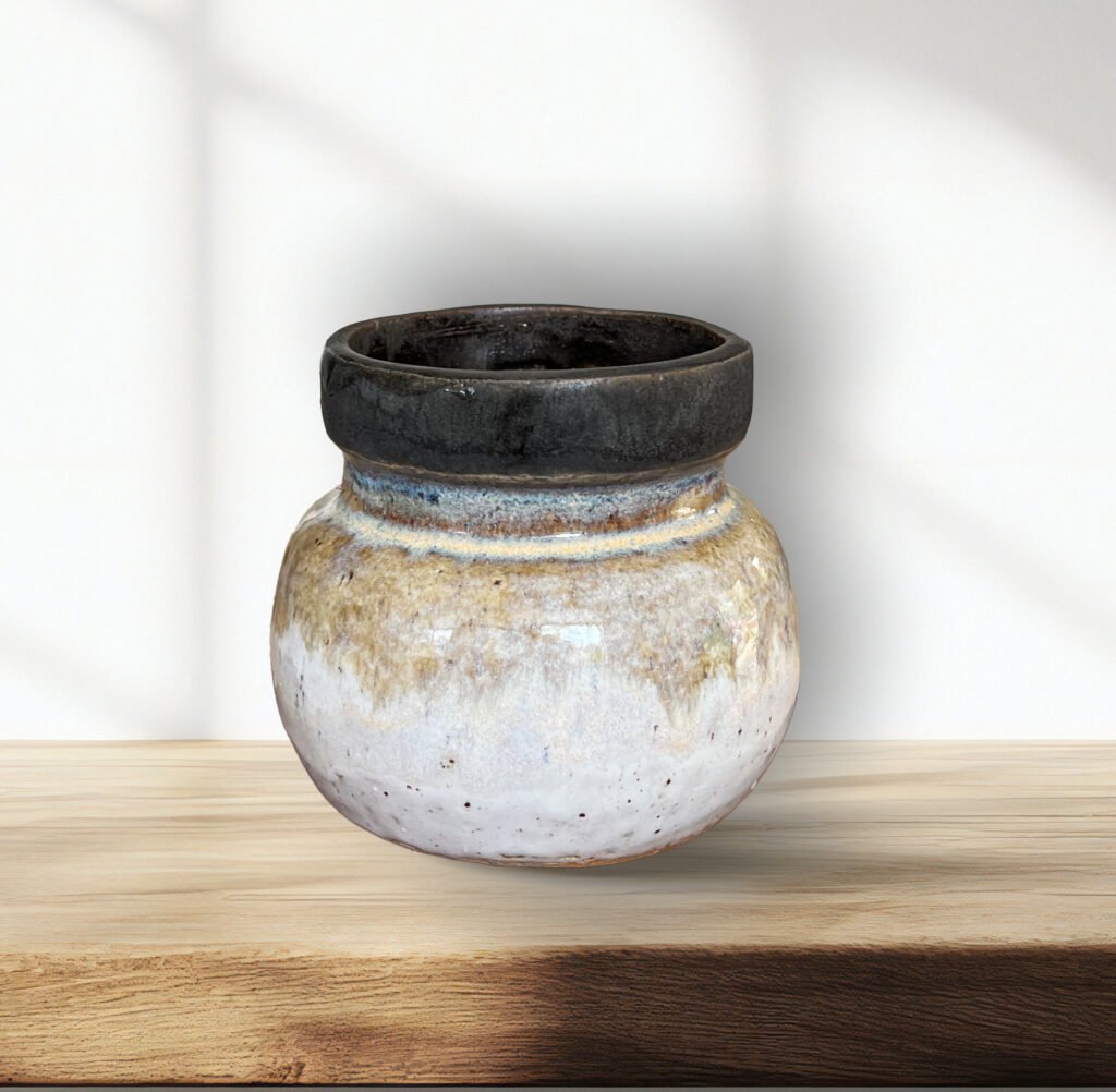 Vase - Earth Brown Glazes - Ceramics - Beth Goodman